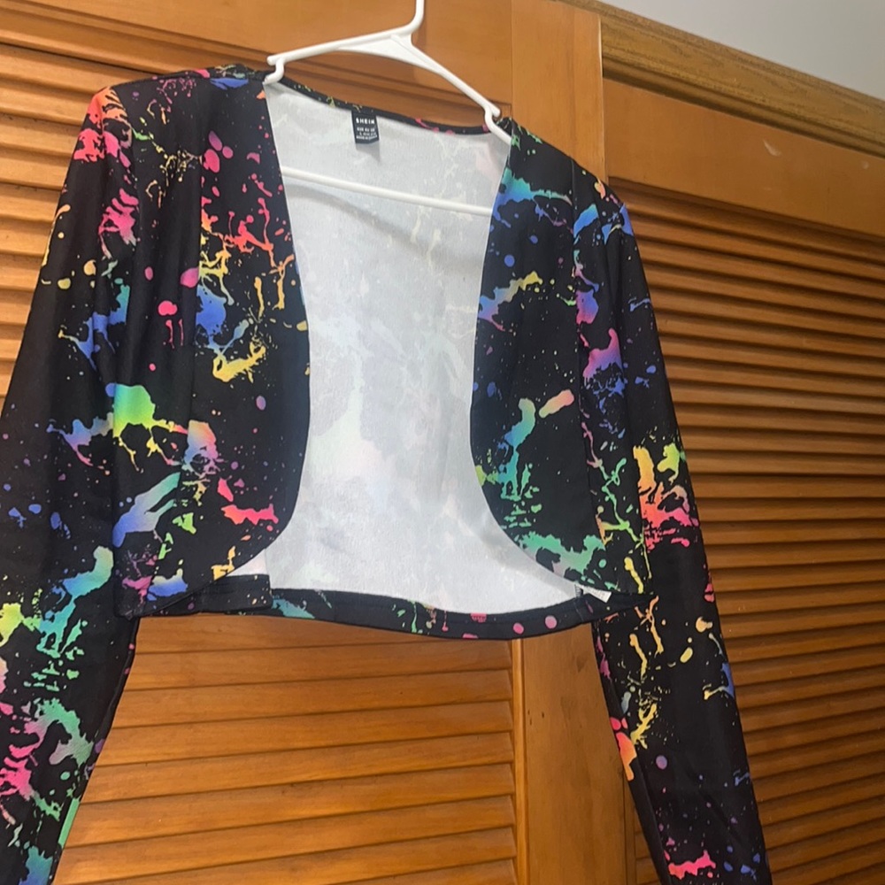 Neon splash jacket 🌈